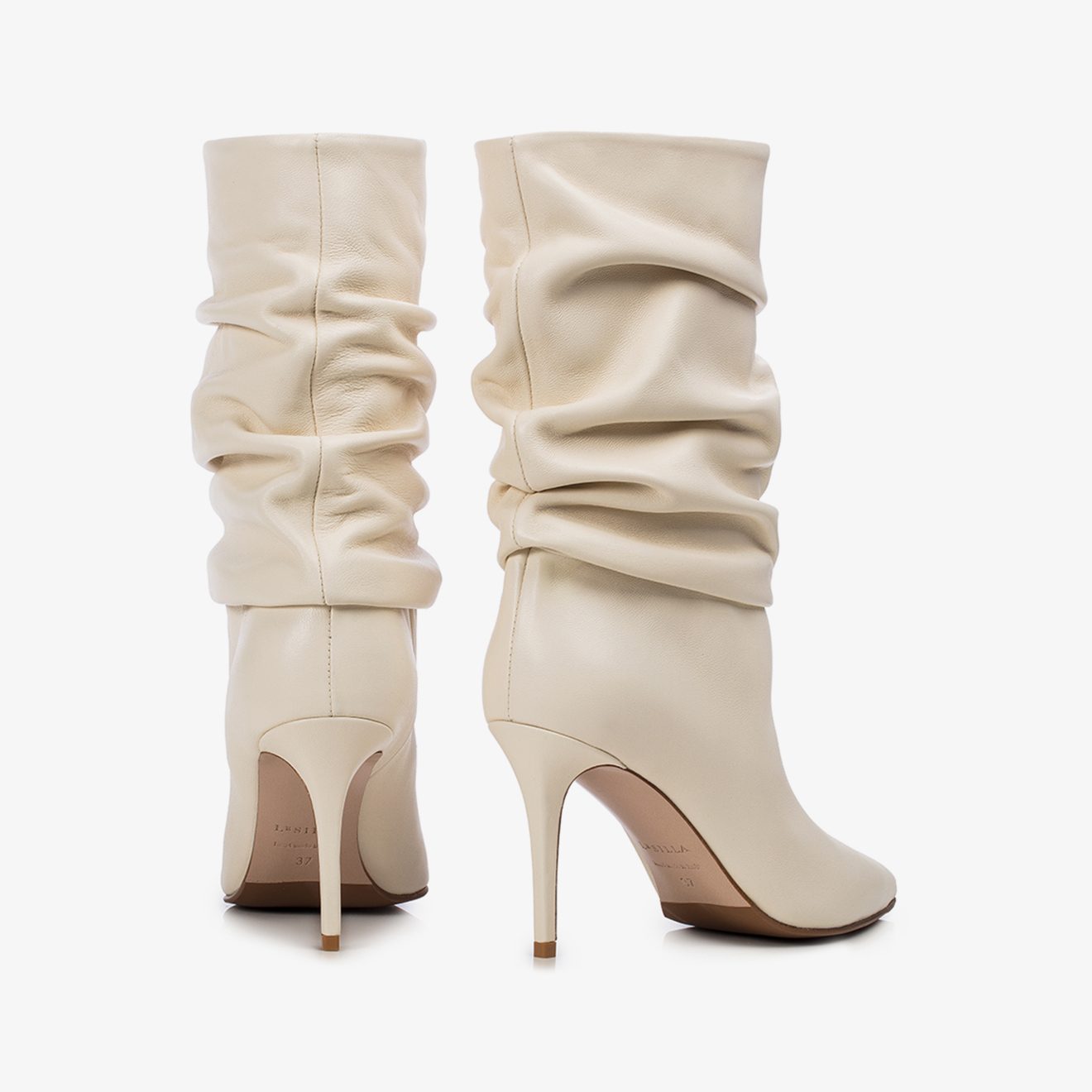 STIVALETTO EVA 90 mm MILK | Le Silla