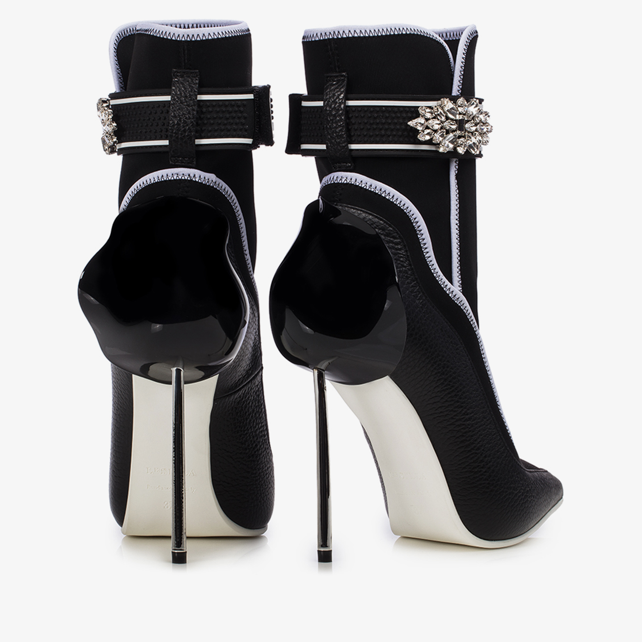 SNORKELING ANKLE BOOT 120 mm BLACK | Le Silla