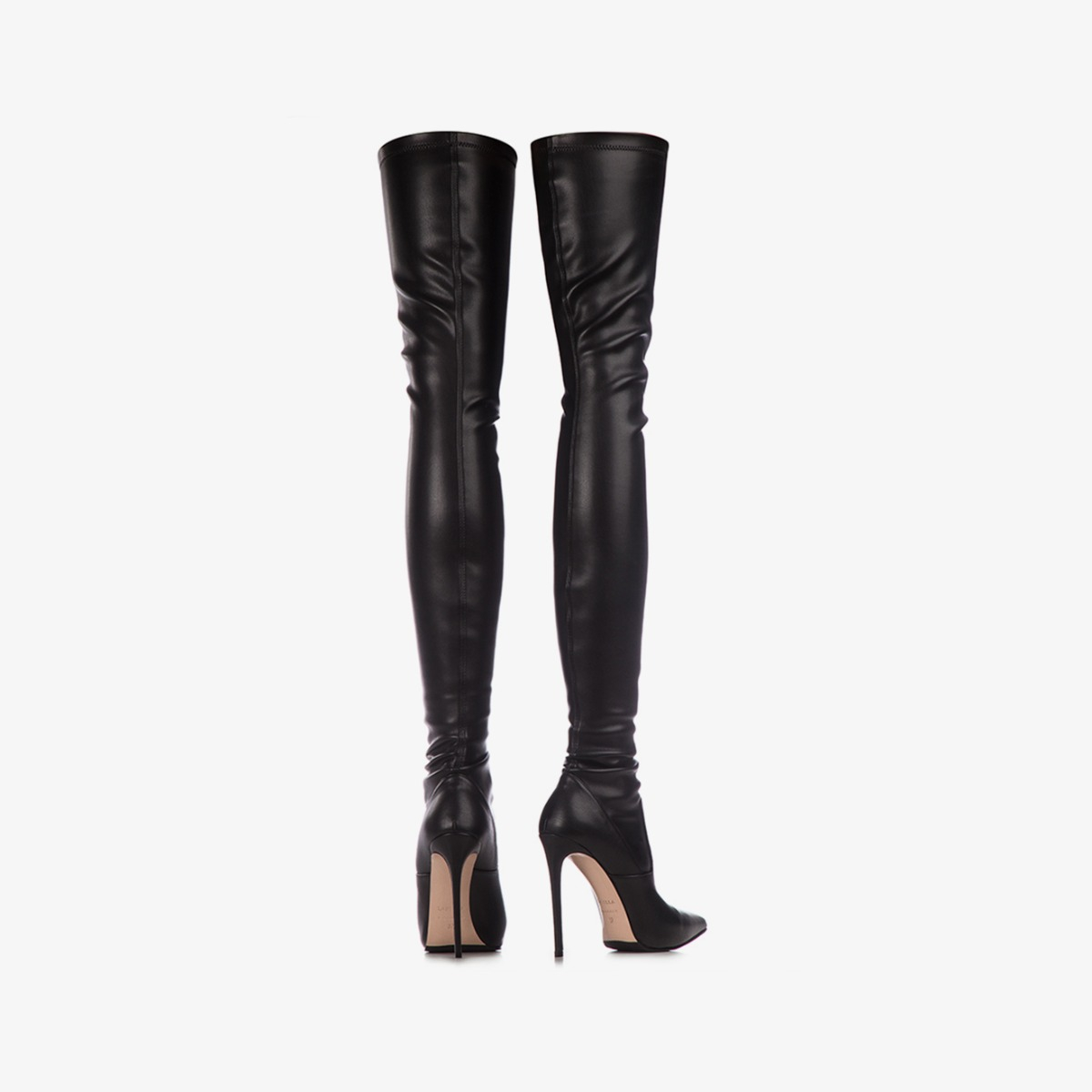 EVA THIGH-HIGH BOOT 120 mm NERO | Le Silla