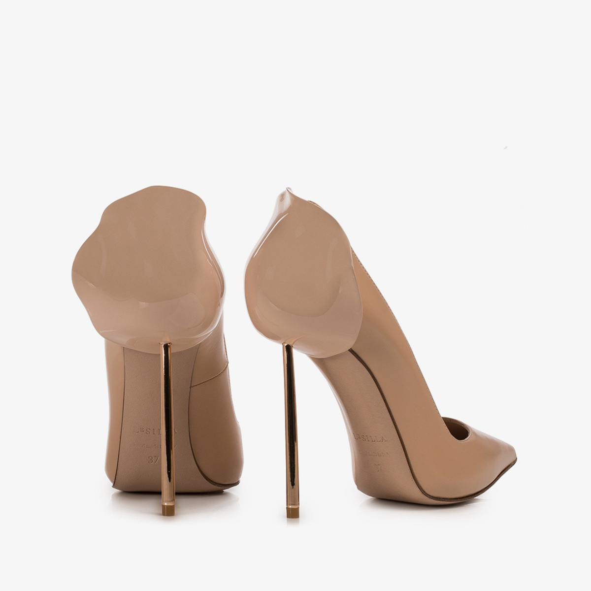 PETALO PUMP 120 mm SKIN/ORO ROSA | Le Silla