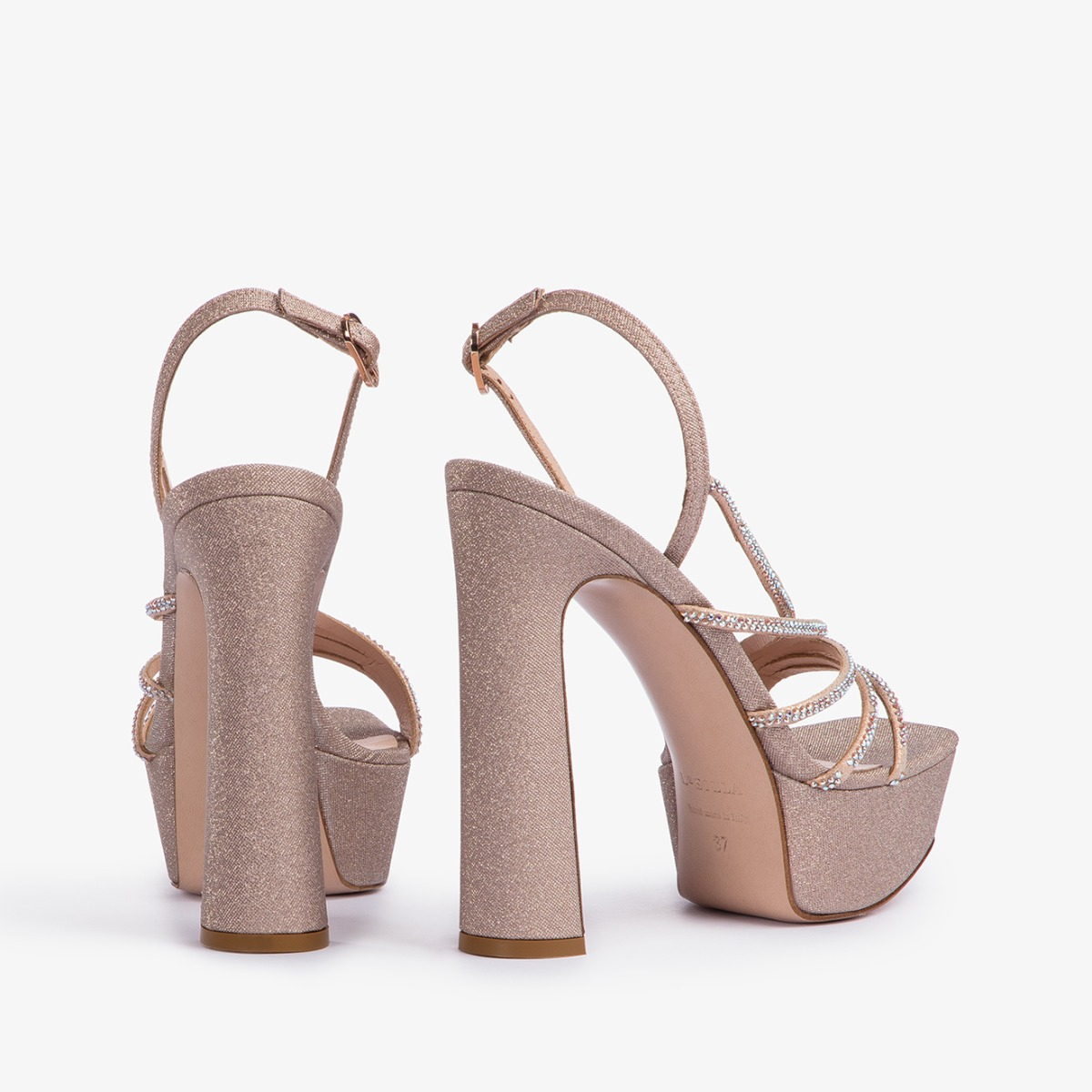 SCARLET SANDAL 140 mm SKIN | Le Silla