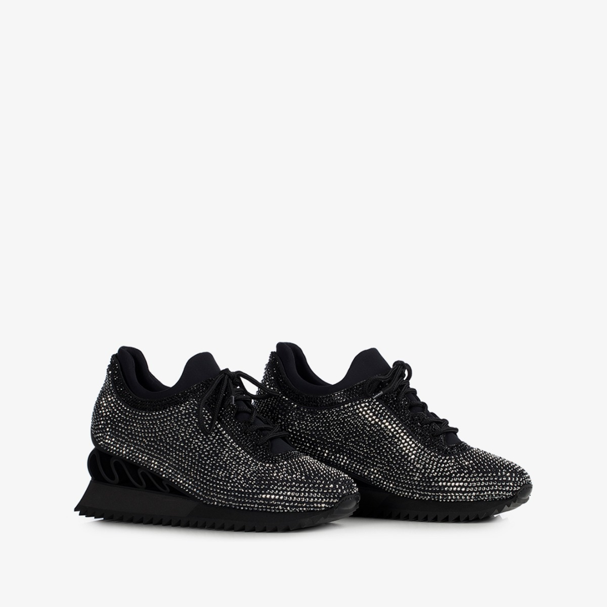 REIKO WAVE SNEAKER 60  mm NERO | Le Silla