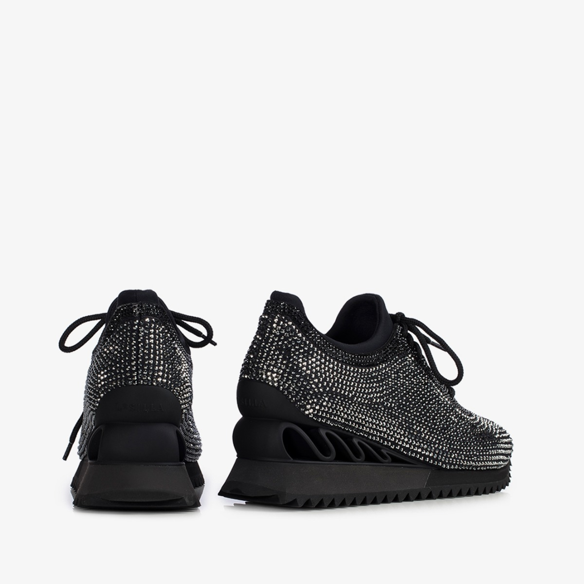 REIKO WAVE SNEAKER 60  mm NERO | Le Silla