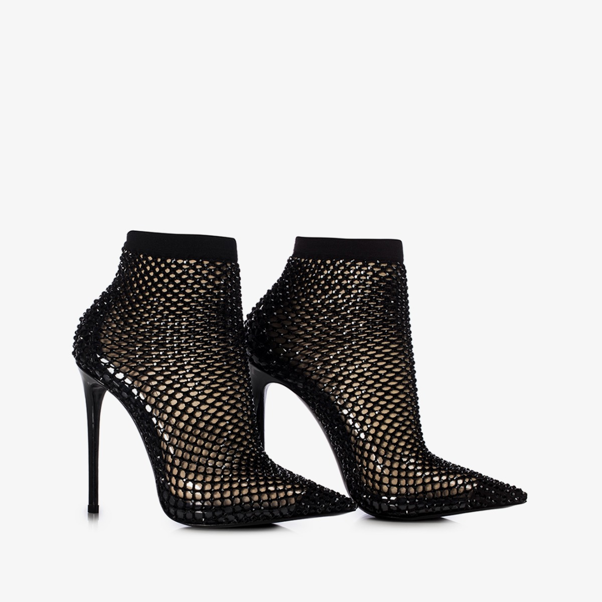 STIVALETTO GILDA 120 mm NERO/JET | Le Silla