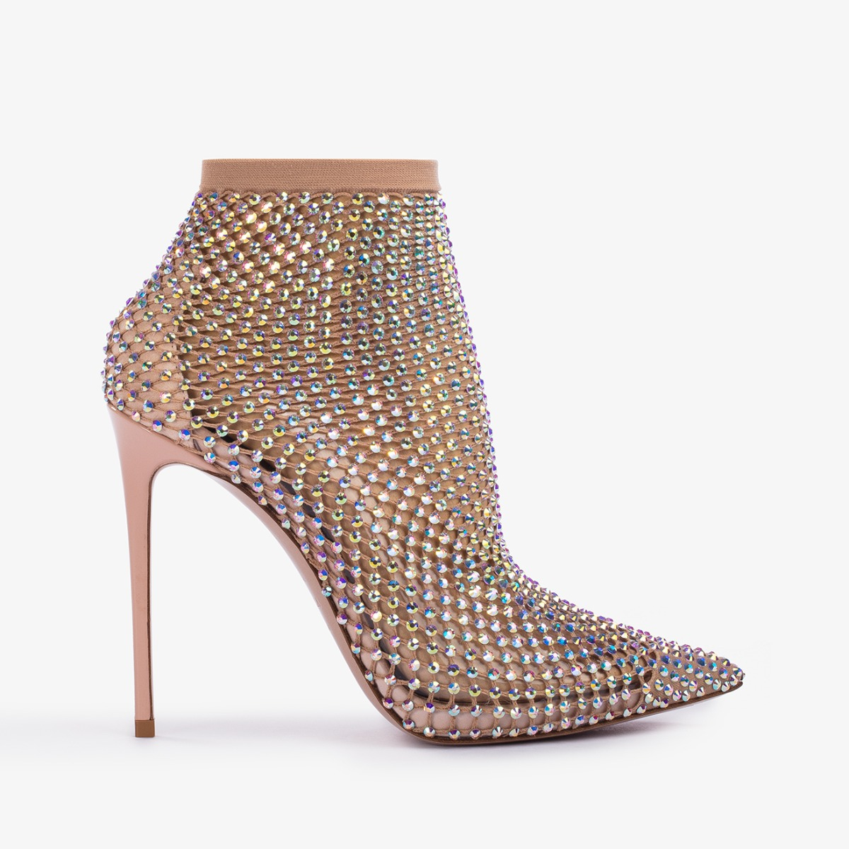 GILDA ANKLE BOOT 120 mm SKIN | Le Silla