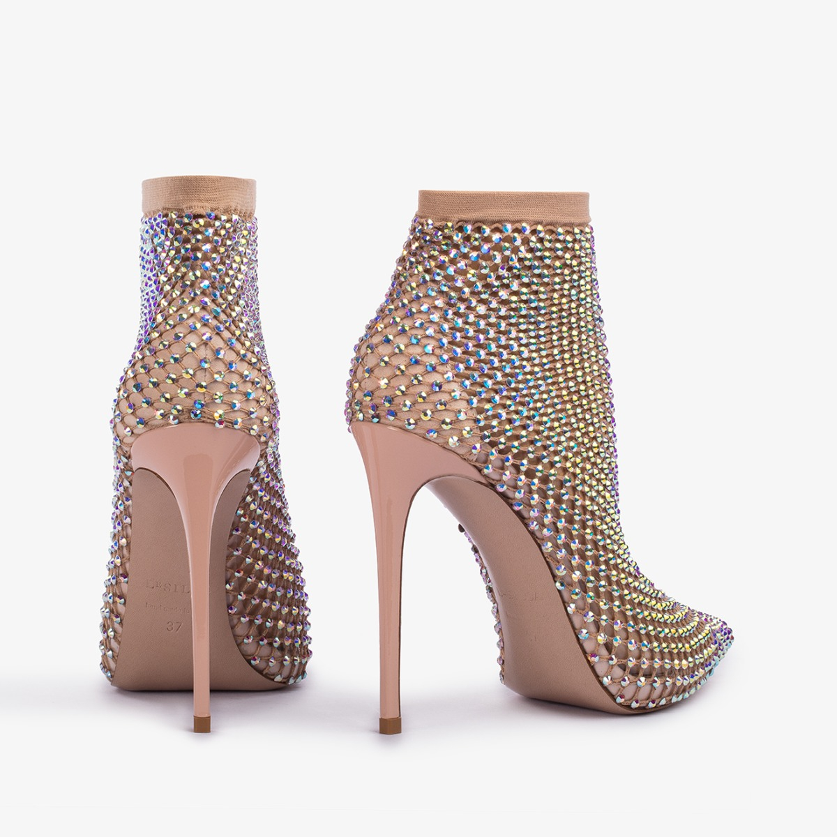 GILDA ANKLE BOOT 120 mm SKIN | Le Silla