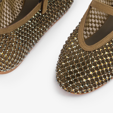 GILDA BALLET FLAT ARMY | Le Silla