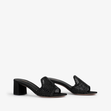 SANDALO GILDA 60 mm NERO/JET | Le Silla