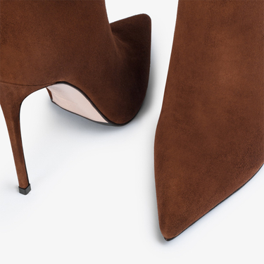 EVA ANKLE BOOT 120 mm TOFFEE | Le Silla
