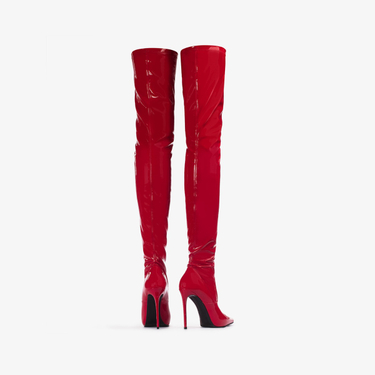 EVA THIGH-HIGH BOOT 120 mm OPIUM | Le Silla