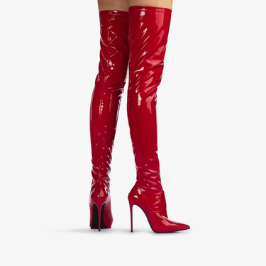 EVA THIGH-HIGH BOOT 120 mm OPIUM | Le Silla