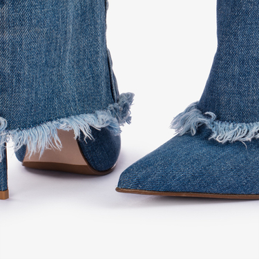 ANDY BOOT 120 mm BLUE | Le Silla