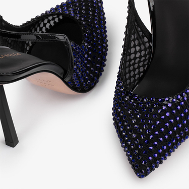 GILDA SLINGBACK 100 mm MIDNIGHT | Le Silla