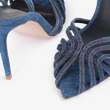 SANDALO EMBRACE 110 mm BLUE | Le Silla
