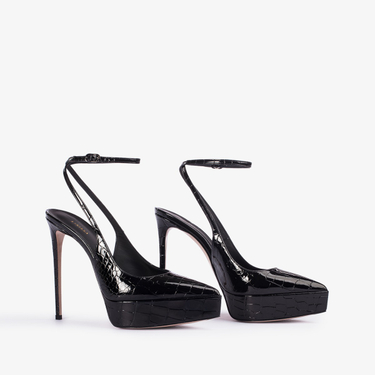 SLINGBACK UMA 140 mm NERO | Le Silla