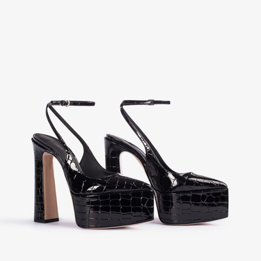 SLINGBACK NINA 170 mm NERO | Le Silla