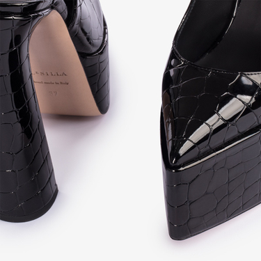 SLINGBACK NINA 170 mm NERO | Le Silla