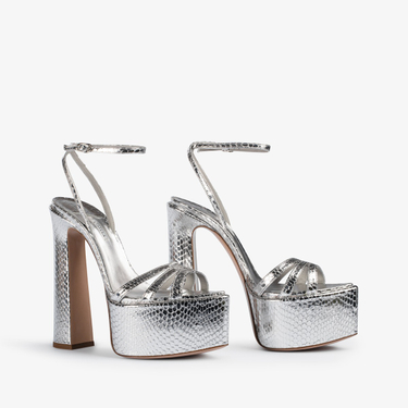 NINA SANDAL 170 mm ARGENTO | Le Silla