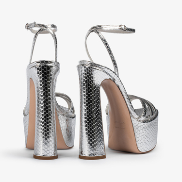 NINA SANDAL 170 mm ARGENTO | Le Silla