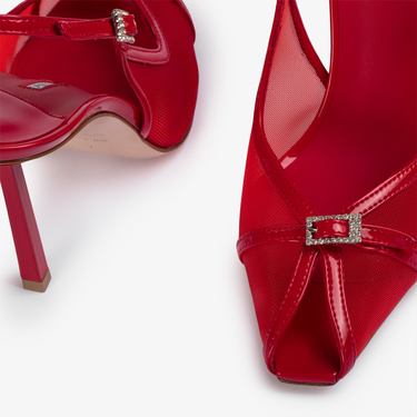 VITTORIA SLINGBACK 100 mm OPIUM | Le Silla