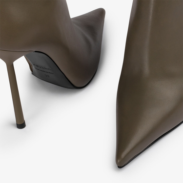 BELLA ANKLE BOOT 120 mm KAKI | Le Silla