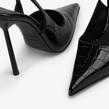 BELLA SLINGBACK 120 mm NERO | Le Silla