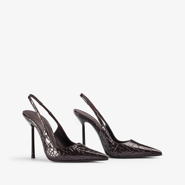 BELLA SLINGBACK 120 mm FONDENTE | Le Silla