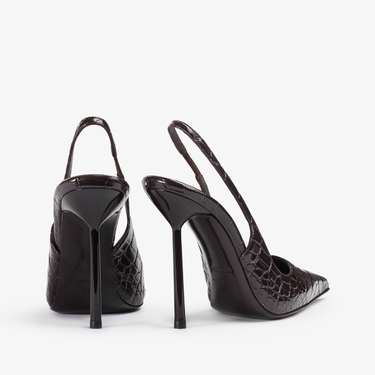 BELLA SLINGBACK 120 mm FONDENTE | Le Silla