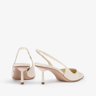 SLINGBACK BELLA 60 mm MILK | Le Silla
