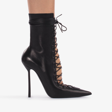 STIVALETTO COLETTE 120 mm NERO/NERO | Le Silla