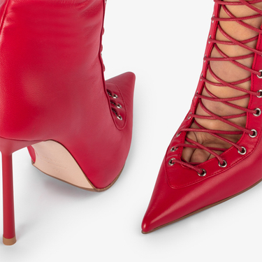 COLETTE BOOT 120 mm ROSSO | Le Silla