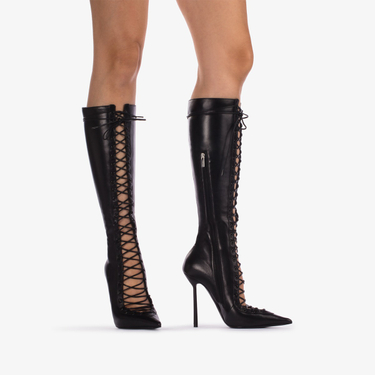 COLETTE BOOT 120 mm NERO/NERO | Le Silla