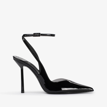 VIVIENNE SLINGBACK 100 mm NERO | Le Silla