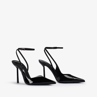 VIVIENNE SLINGBACK 100 mm NERO | Le Silla