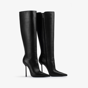 BELLA BOOT 120 mm NERO/NERO | Le Silla
