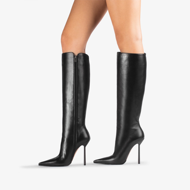 BELLA BOOT 120 mm NERO/NERO | Le Silla