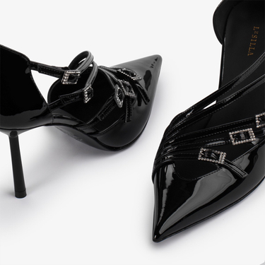 SCARLET PUMP 80 mm NERO | Le Silla