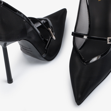 VIVIENNE PUMP 120 mm NERO | Le Silla