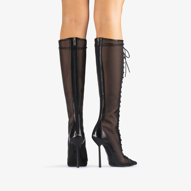 COLETTE BOOT 120 mm NERO/NERO | Le Silla