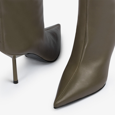 BELLA BOOT 80 mm KAKI | Le Silla