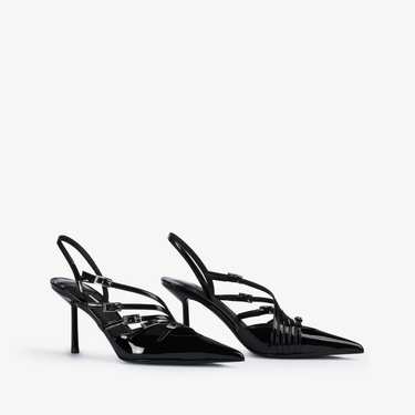 SLINGBACK SCARLET 80 mm NERO | Le Silla