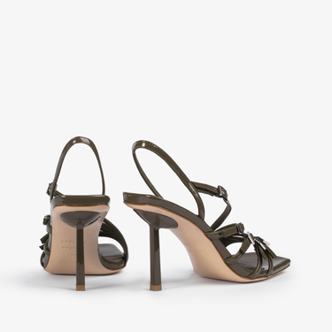 SCARLET SANDAL 80 mm ARMY | Le Silla