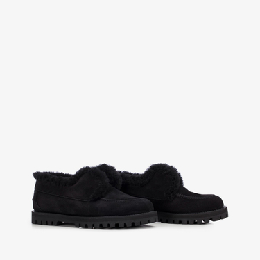 YACHT LOAFER NERO/NERO | Le Silla