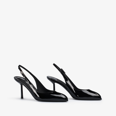 SLINGBACK CLIVAGE 80 mm NERO | Le Silla