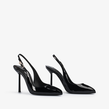 SLINGBACK CLIVAGE 100 mm NERO | Le Silla