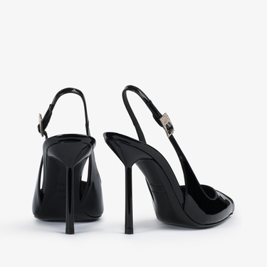 SLINGBACK CLIVAGE 100 mm NERO | Le Silla
