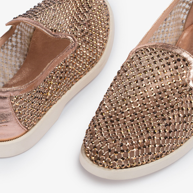 GILDA LOAFER ORO ROSA | Le Silla