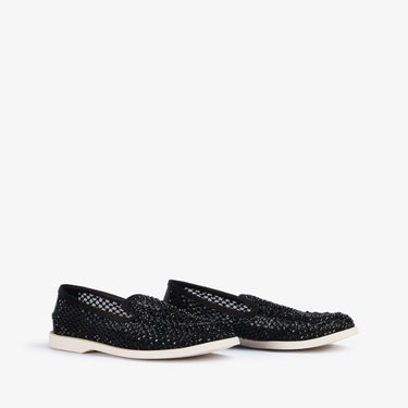 GILDA LOAFER NERO/JET | Le Silla