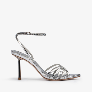 BELLA SANDAL 80 mm ARGENTO | Le Silla