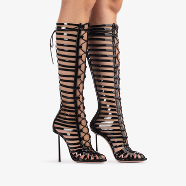 CAGE BOOT 120 mm NERO | Le Silla